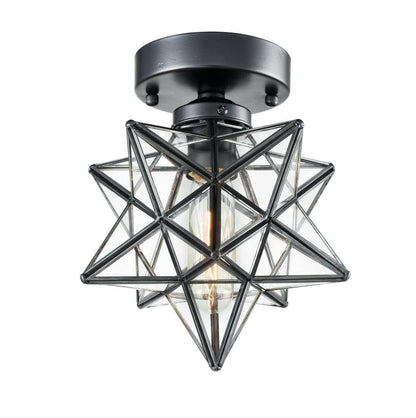 Flushed Star Pendant Light